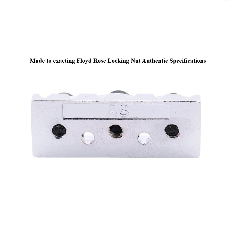 Floyd Rose Chrome Locking 42mm-R12/AS Nut for Floyd Rose String Retaining System