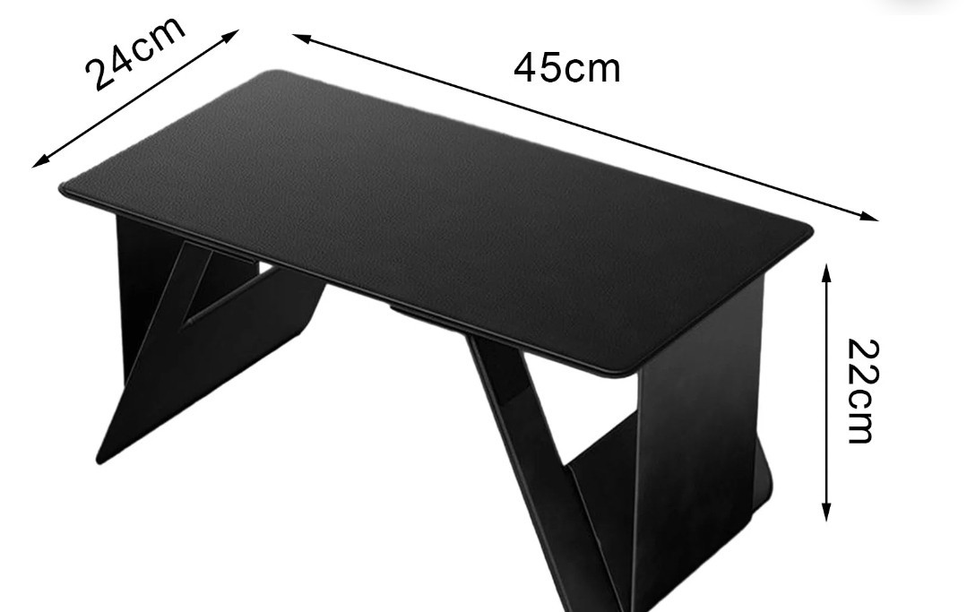 Laptop Stand Space-saving Foldable Computer Support Stand Adjustable Small...
