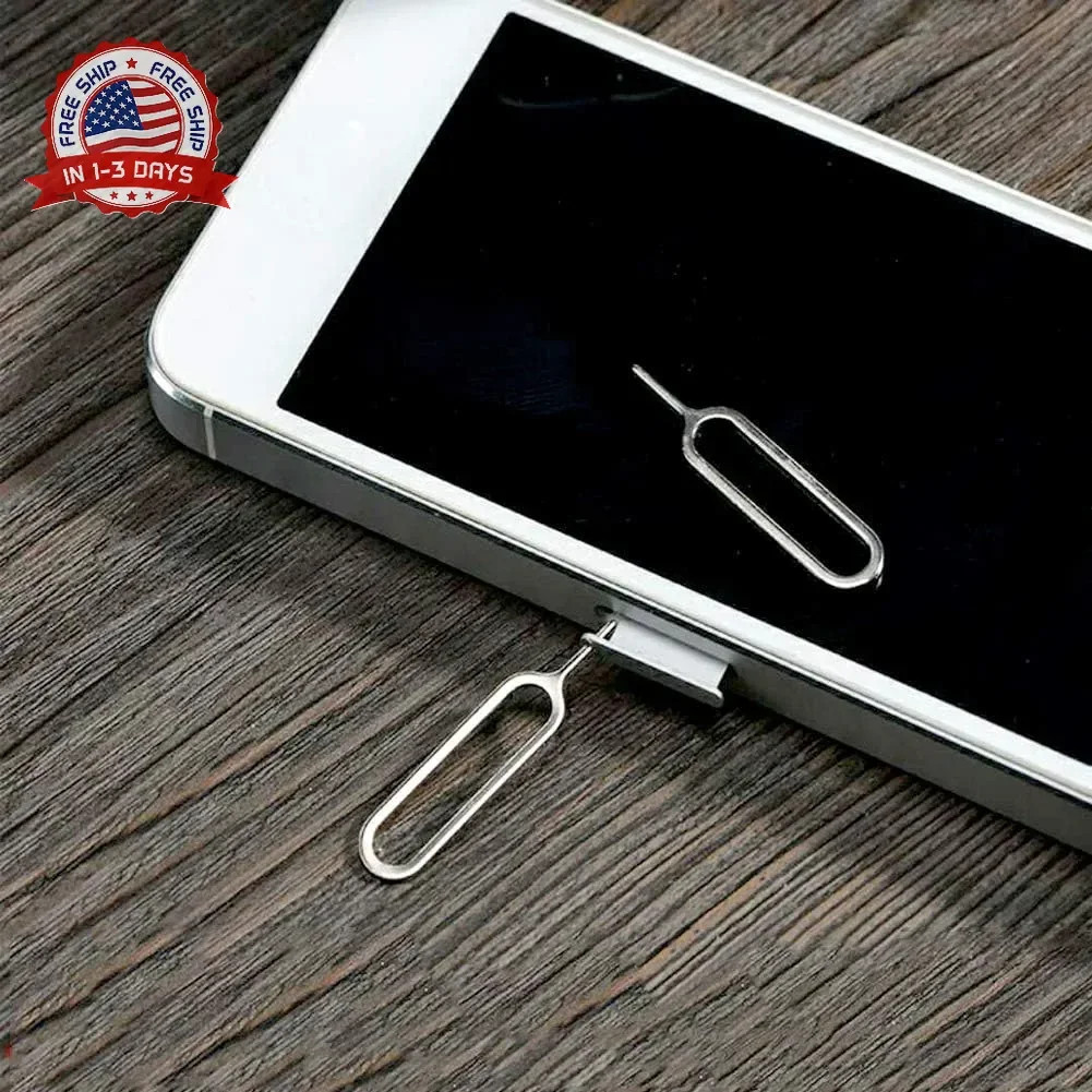 7Pcs SIM Card Removal Openning Tool Tray Eject Pins Needle Opener Ejector Compat