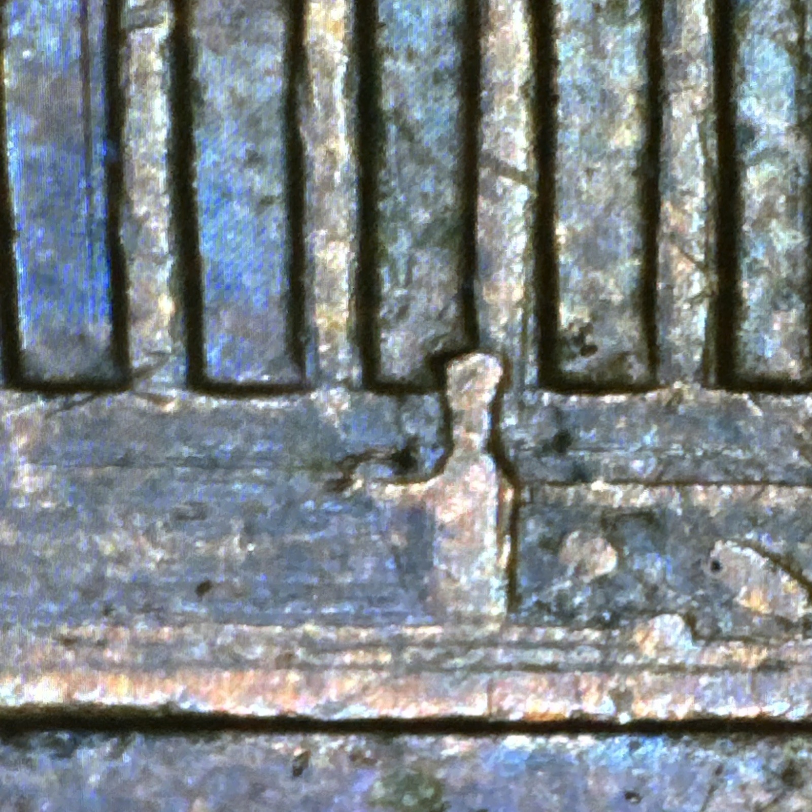 1960 D Mint Error Lamination Lincoln Memorial Cent Nice Red Brown, DDR
