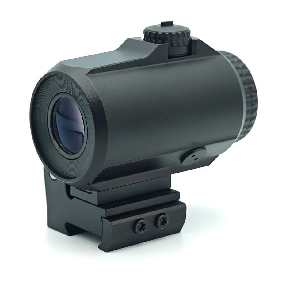 3X Magnifier Sight for Red Dot Reflex Scope Tactical Flip-to-Side Mount