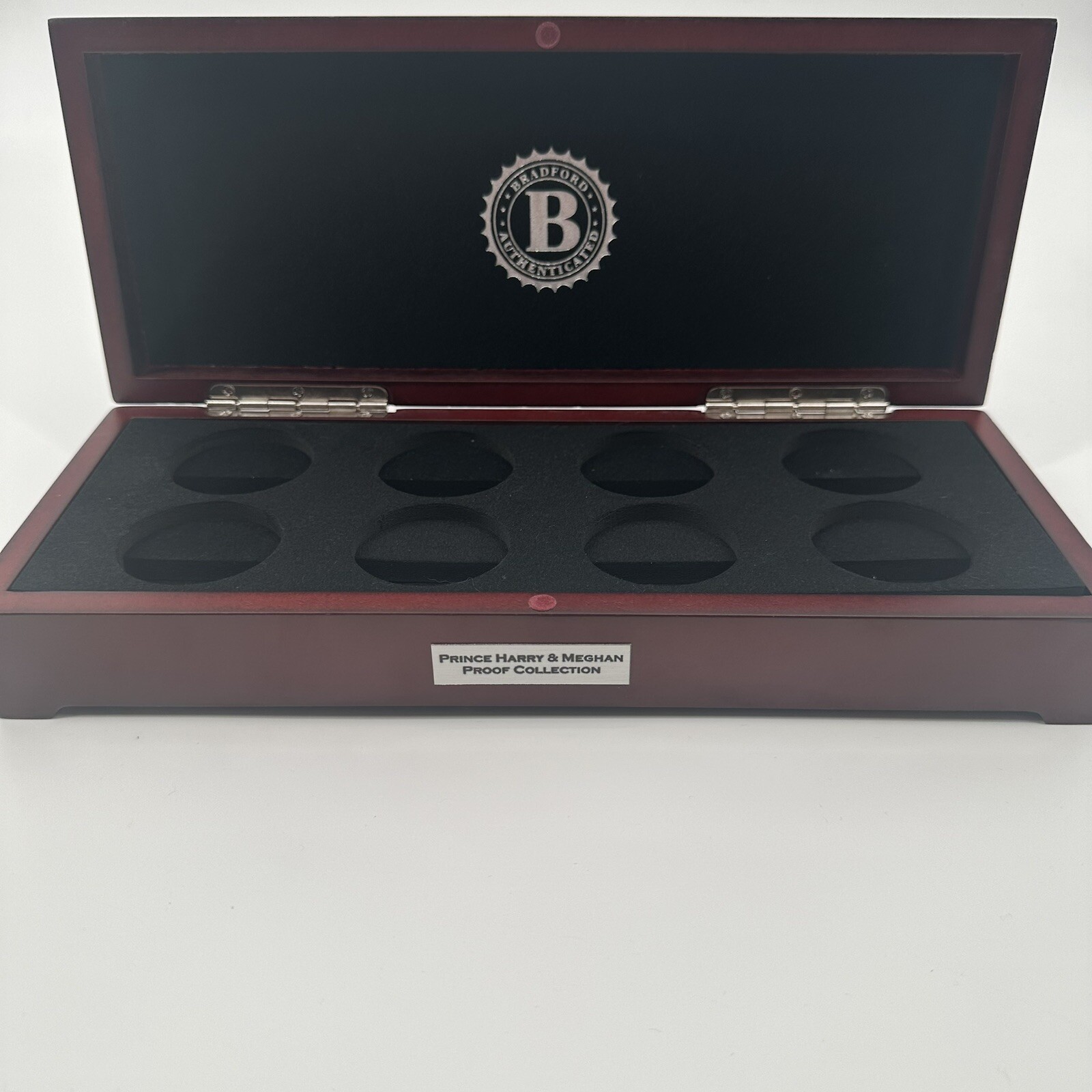 Bradford Exchange Prince Harry and Meghan Proof Set Box Only