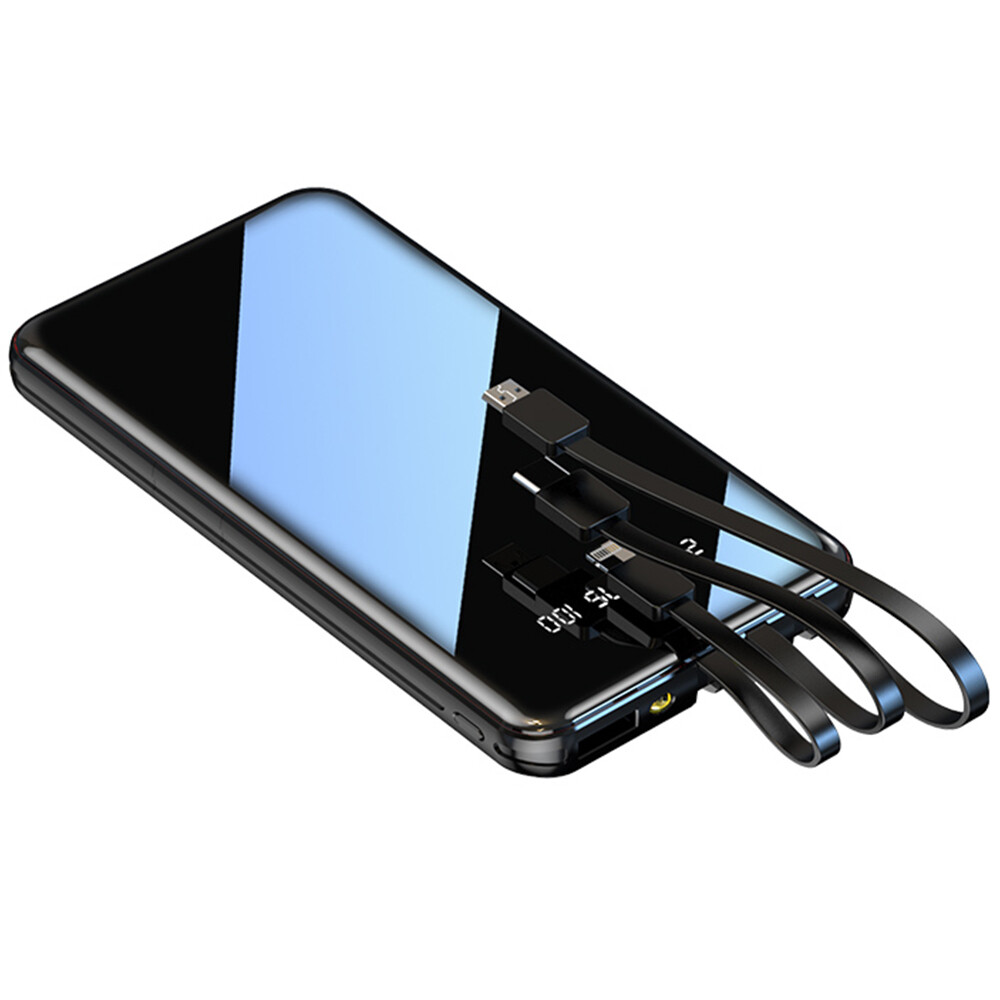 Power Bank 20000mah 4USB Charger External Portable Battery Backup For Cell Phone