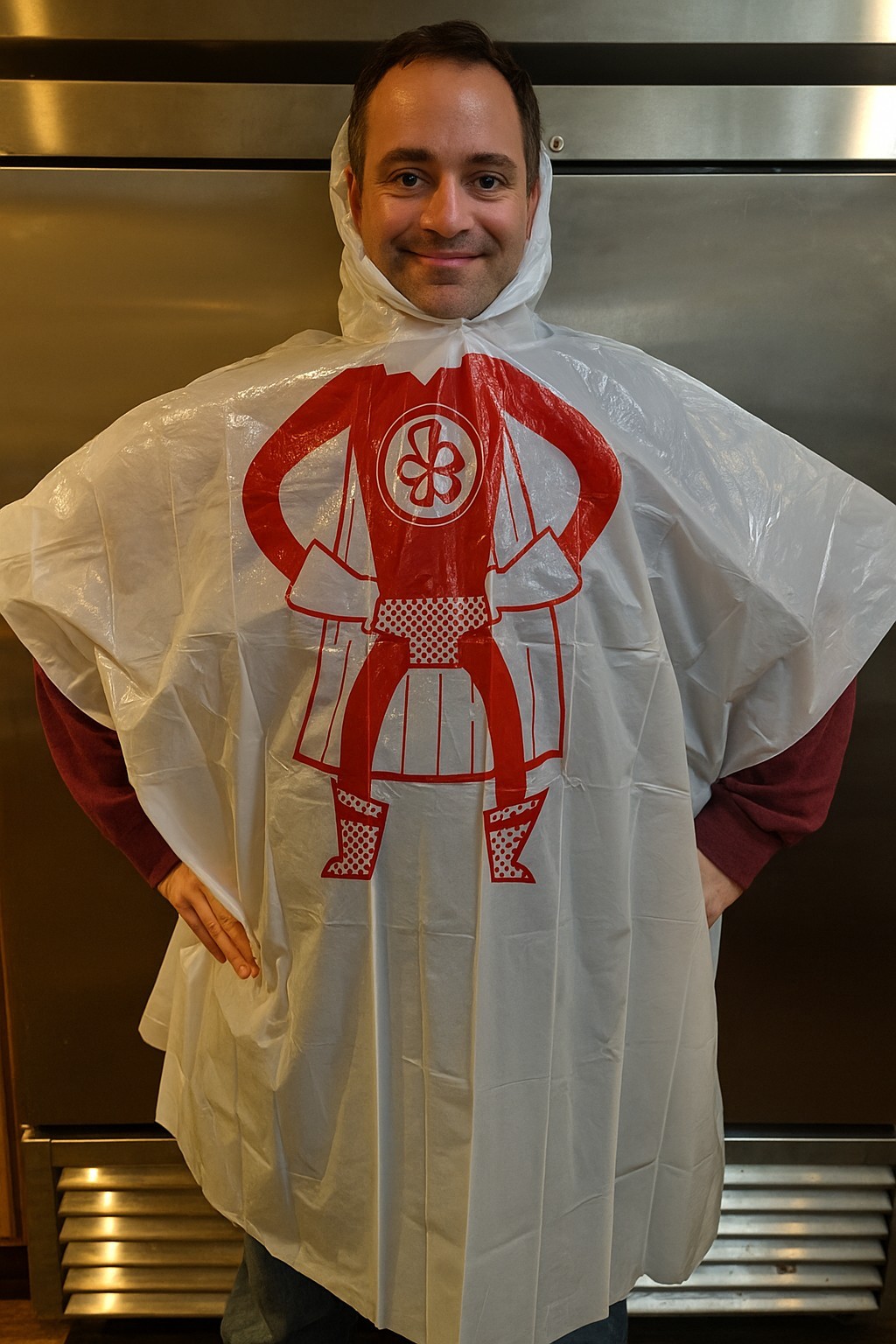Poncho- Rainy Day Superhero Kit- Disposable Rain Ponchos for Adults 48"X40"