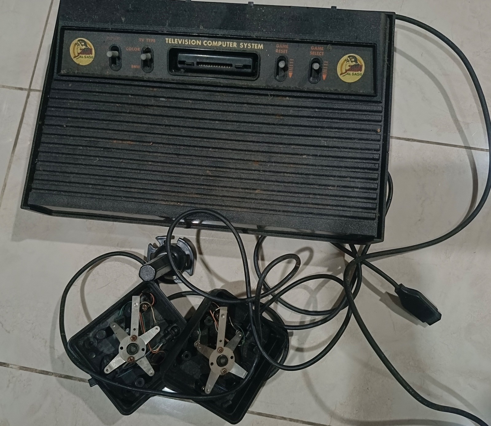 Atari Game console Made In Saudi Arabia 1980s For Parts