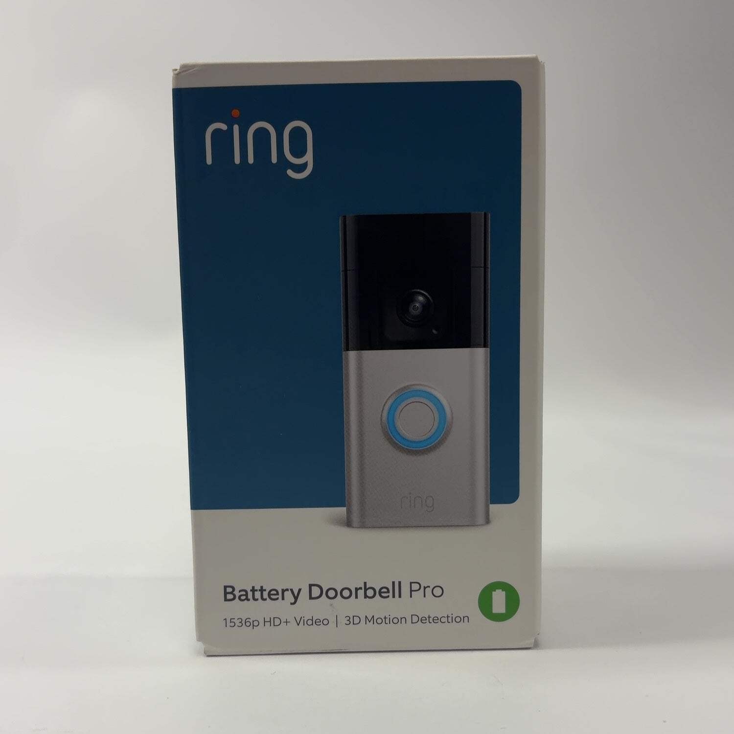 New Ring Battery Doorbell Pro Satin Nickel B0B2BY4ZG7