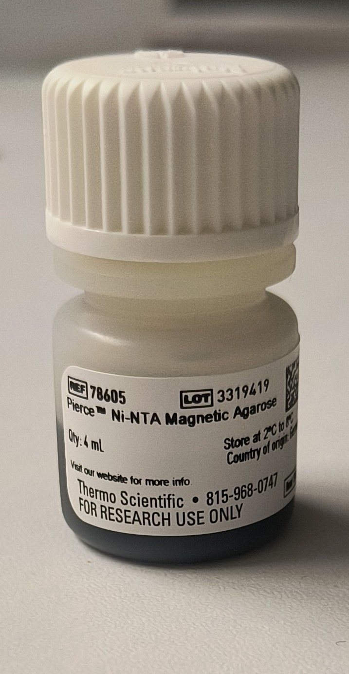 Thermo Scientific™ Pierce™ Ni-NTA Magnetic Agarose Beads, 4ml, Cat# 78605