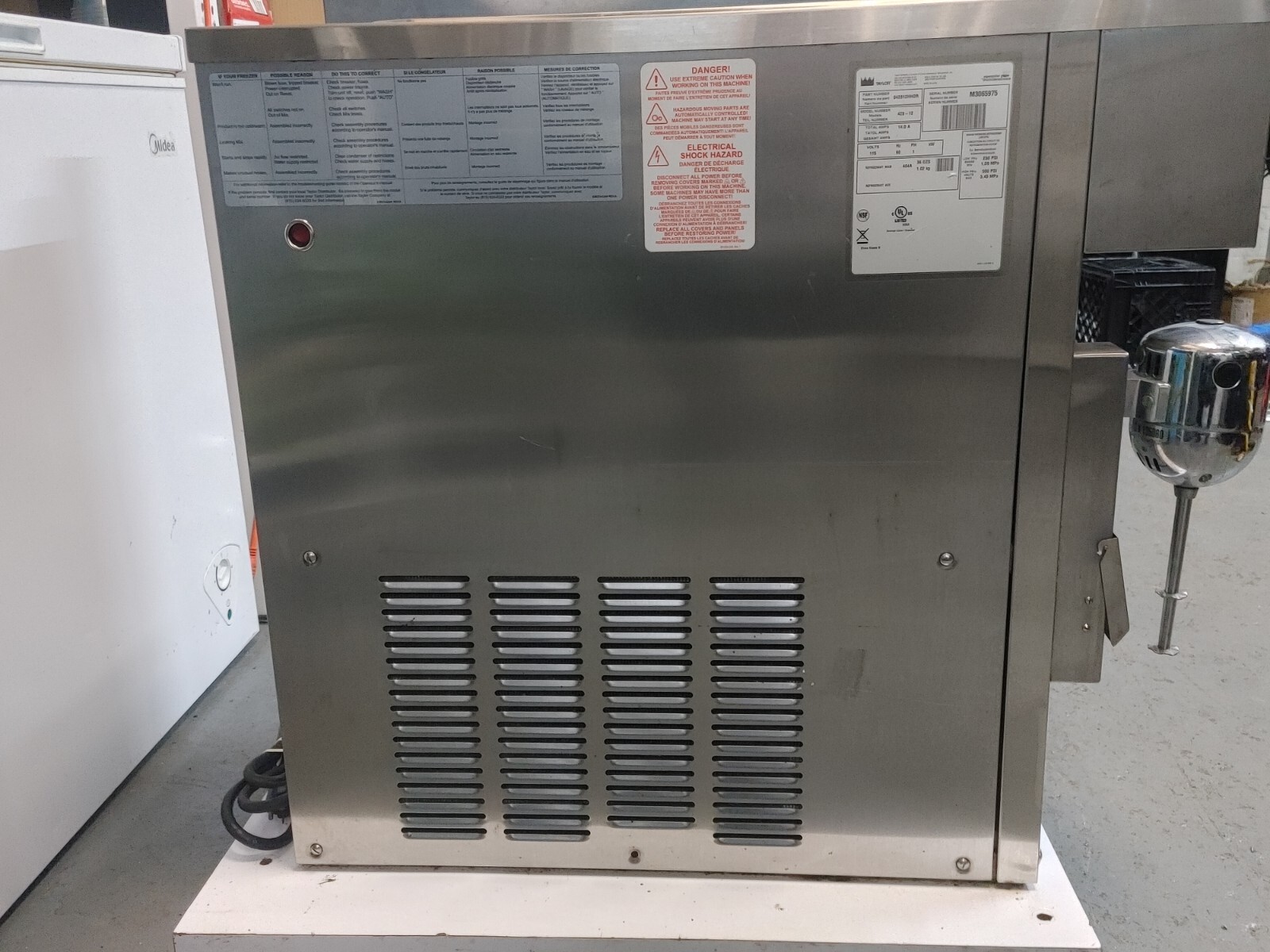 Taylor 428-12 Milkshake Machine Year 2013