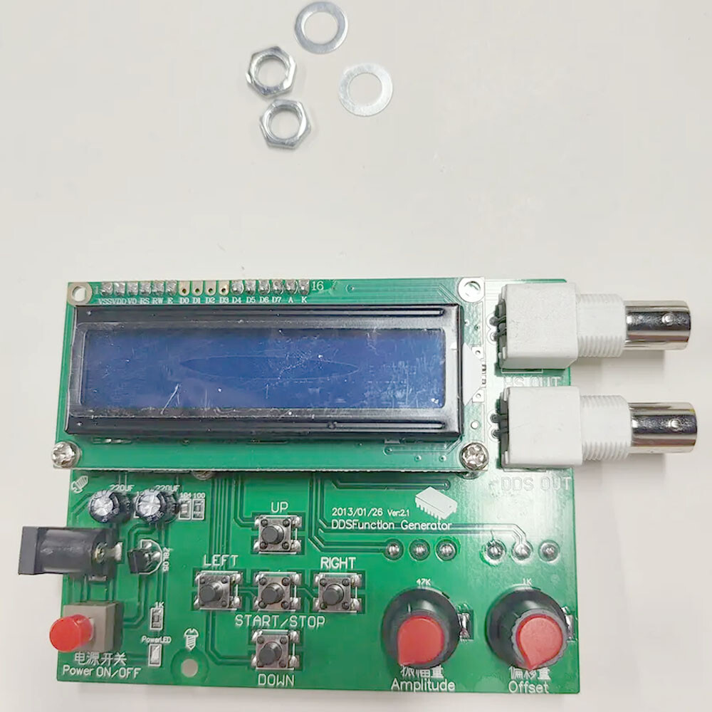 For DDS Function Signal Generator Module Sine Square Sawtooth Triangle Wave HOT