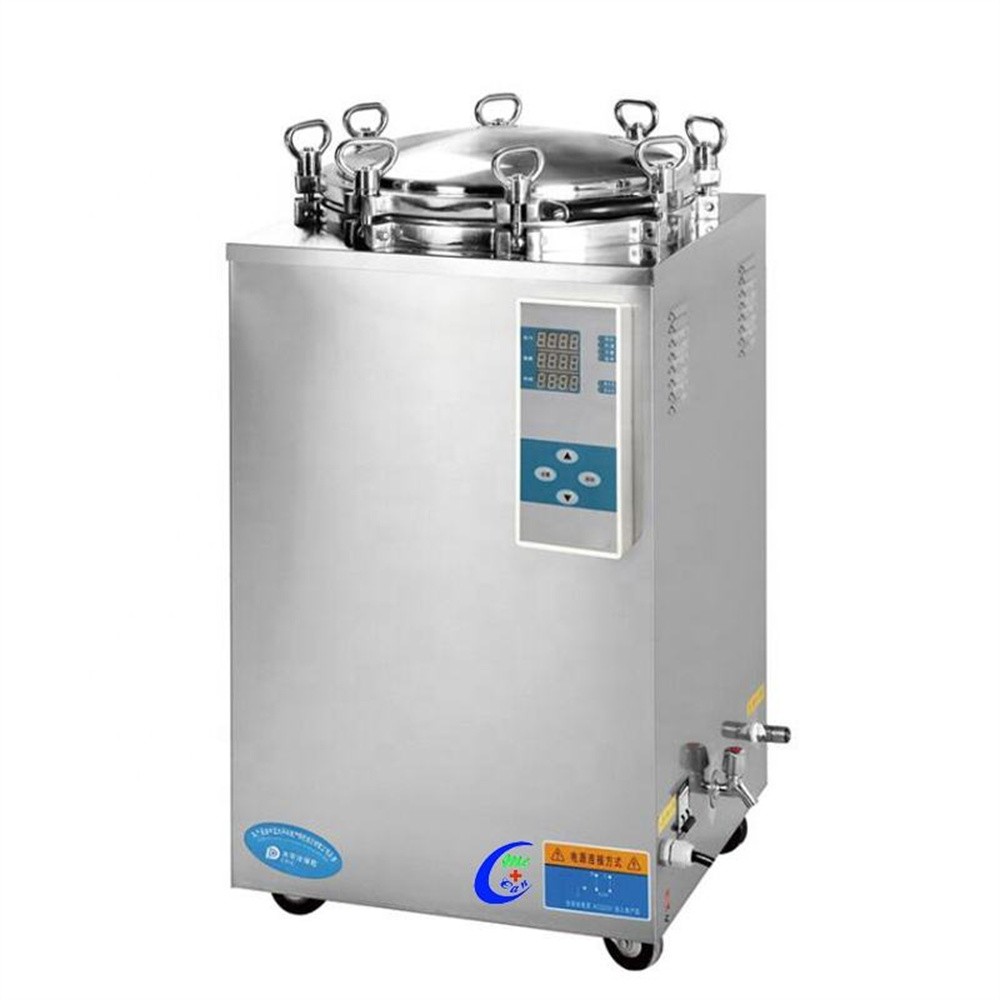 100L Large Electric High Pressure Dental Autoclave Vertical Statim Sterilizer US