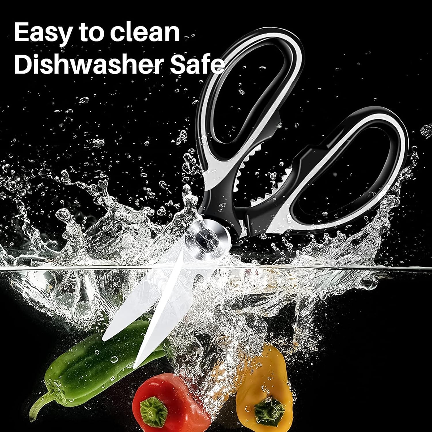 Heavy Duty Kitchen Scissors Premium Sharp Kitchen Shears for Food, Fish, Bones