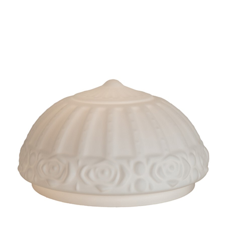 Meyda Lighting 14" Wide White Puffy Rose Shade, White - 30524