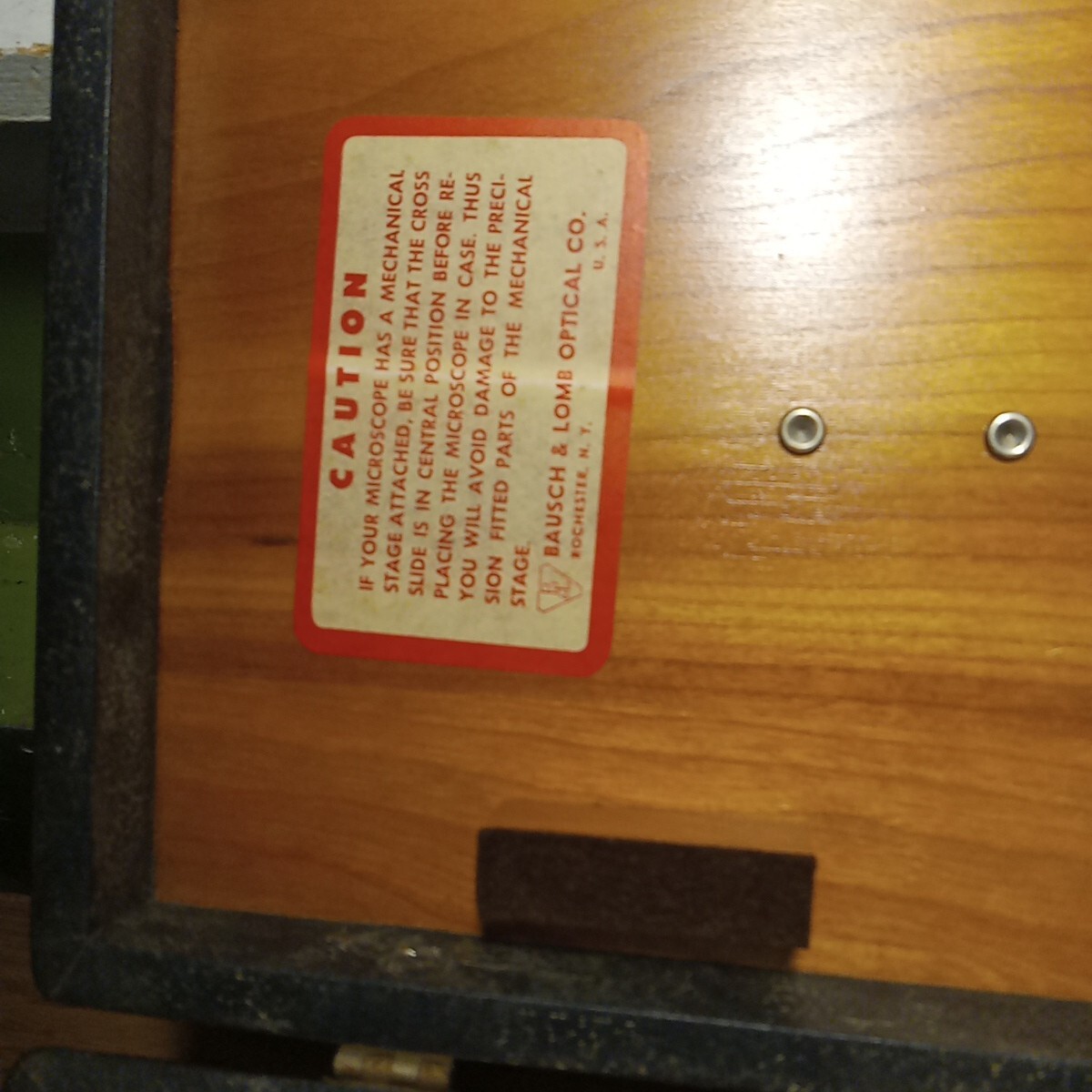Bausch & Lomb Microscope W/Case & Extras!