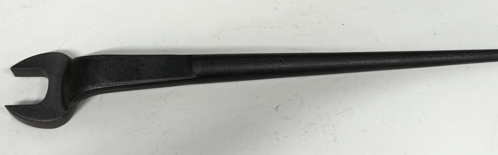 Wright 1-1/8" Offset Spud Wrench 1736 - Made in the USA