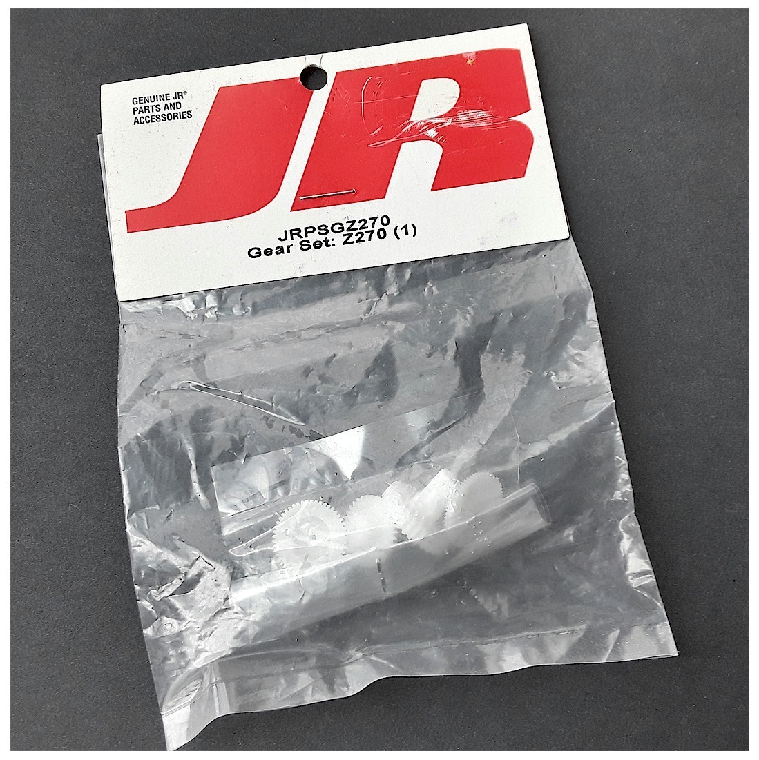 Vintage JR Radio JR Racing JRPSGZ270: Servo Gear Set Z270 Old Stock NIB