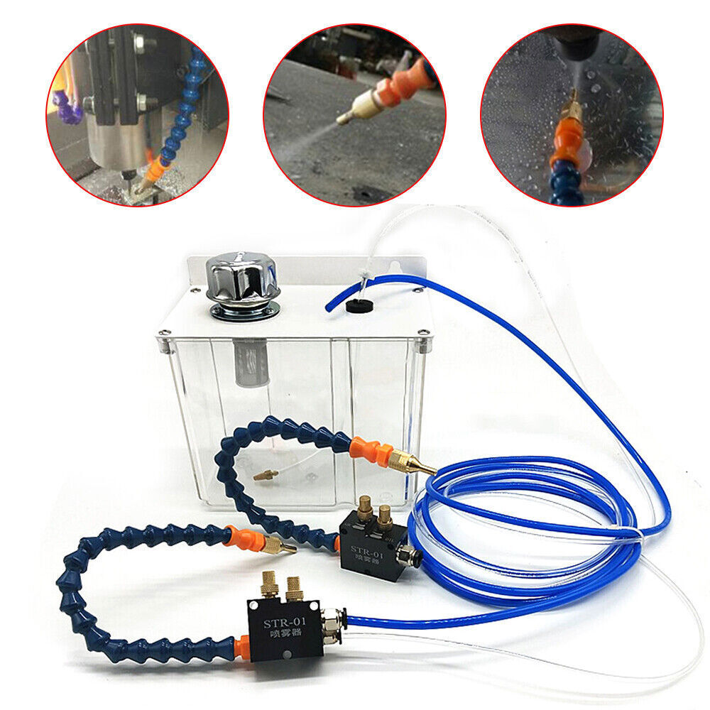 Lubrication Spray System Cooling Sprayer Coolant Pump Oil Mist Sprayer 2 Sprayer