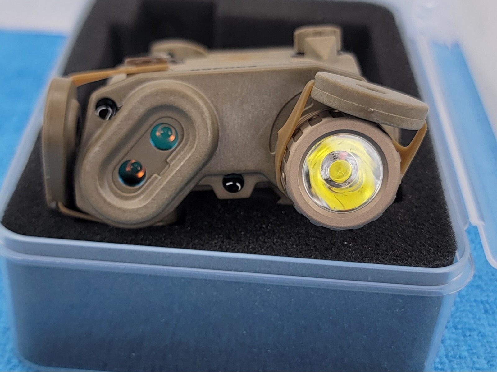 Somogear Peq 15 - Potted, Zeroable, Green Vis/IR Laser/Flashlight /Modbutton