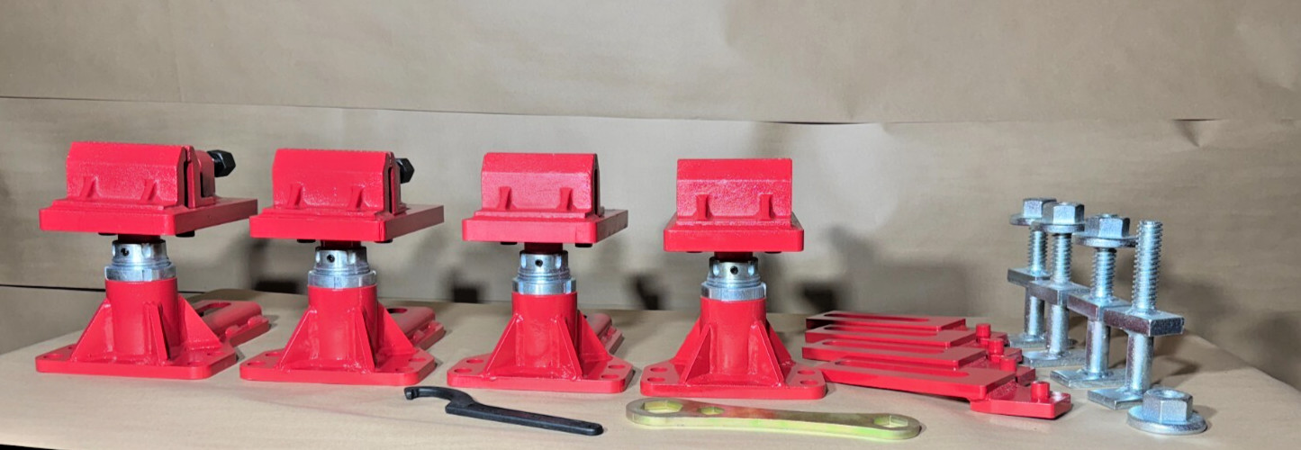 Auto Body Frame Machine  CLAMPS  PINCH WELD Set of 4 FITS CHINA MACHINES