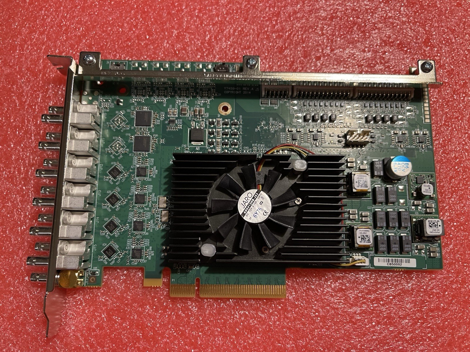 Matrox X.mio3FH X.mio3/6/550 Card w/ 550 Apple ProRes Broadcast Video Capture