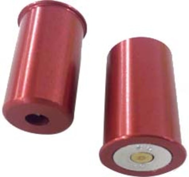 Carlson's Choke Tubes Aluminum Shotgun Snap Caps, 28 Gauge, 2 Pieces, Red: 00042