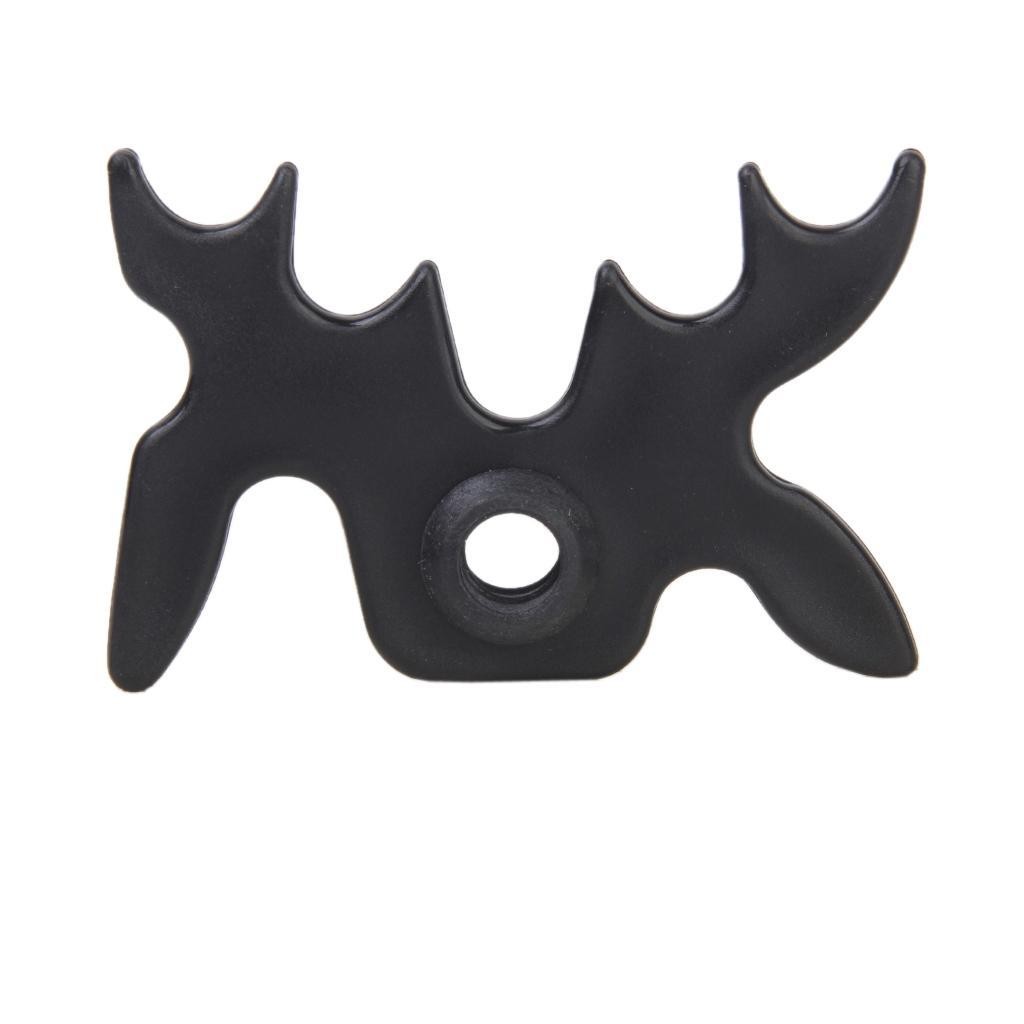 Set of 2 MOOSE HEAD Pool Stick Spider BLK