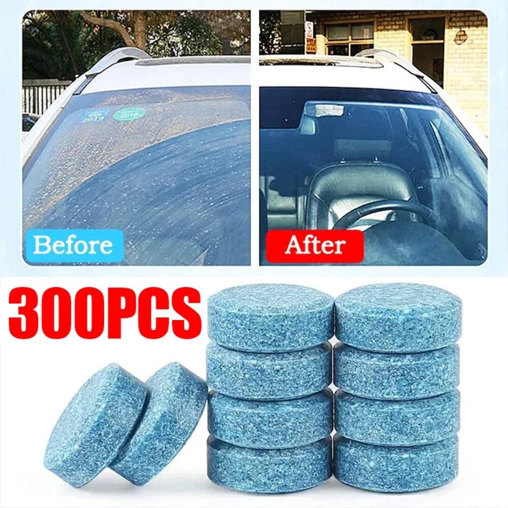 Solid Cleaner Car Windscreen Cleaner Effervescent Tablet Auto Wiper Glass Solid