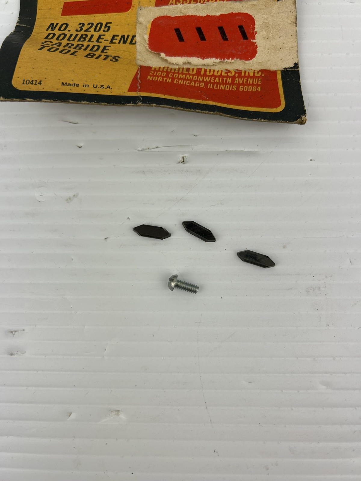 Ammco 3205 Double-End Carbide Tool Bits
