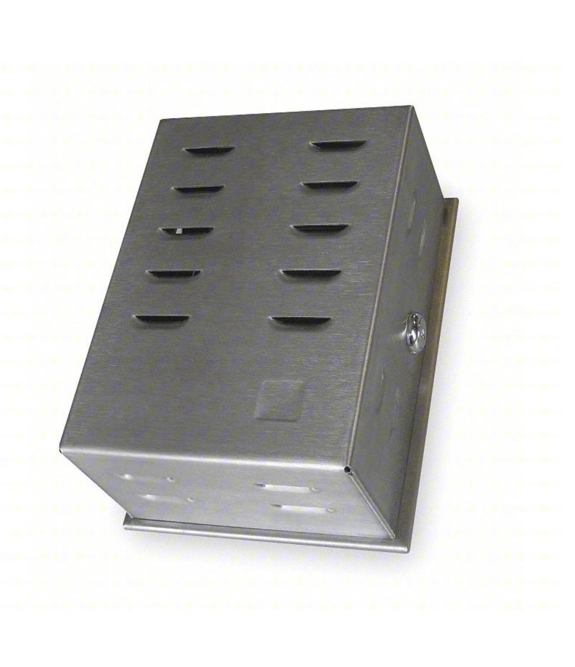 Grainger Universal Thermostat Guard, Stainless Steel Metal 2EWE9 Locking W/ Key