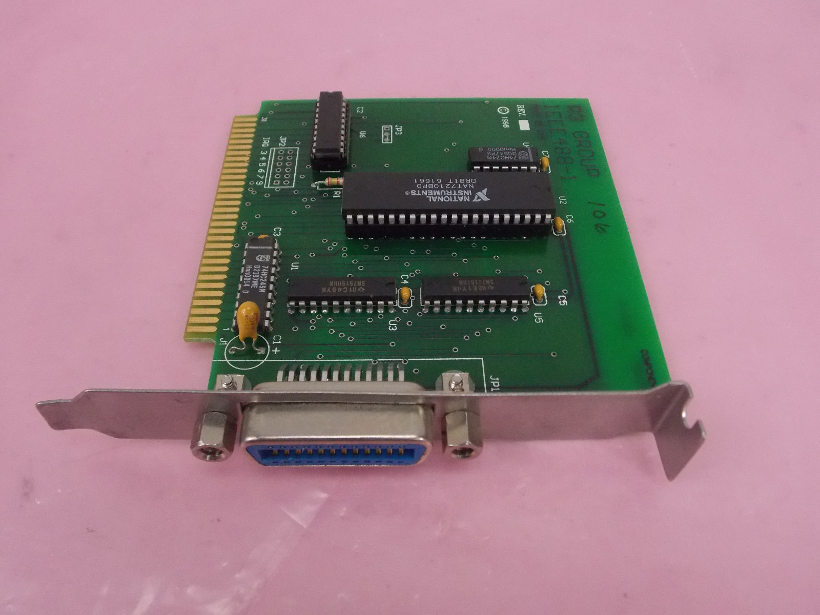 RUSKA 7215 xi DIGITAL PRESSURE CONTROLLER CIRCUIT BOARD P/N R3 GROUP IEEE488-1