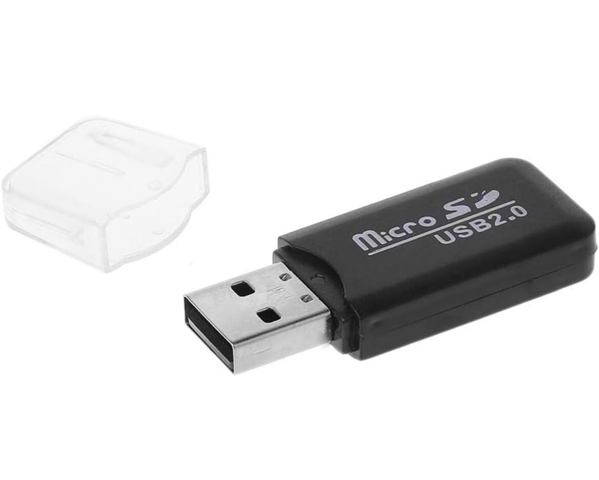 Micro USB 2.0 SD TF Card Readers Adapters Plastic for Computers Tablet PC
