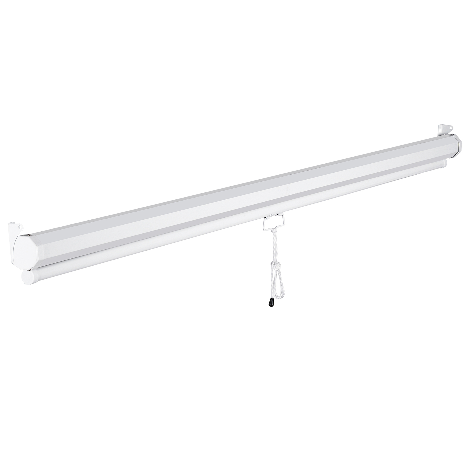 72'' 4:3 HD Manual Pull Down Projection Screen 160° Viewing Angle Home Theater