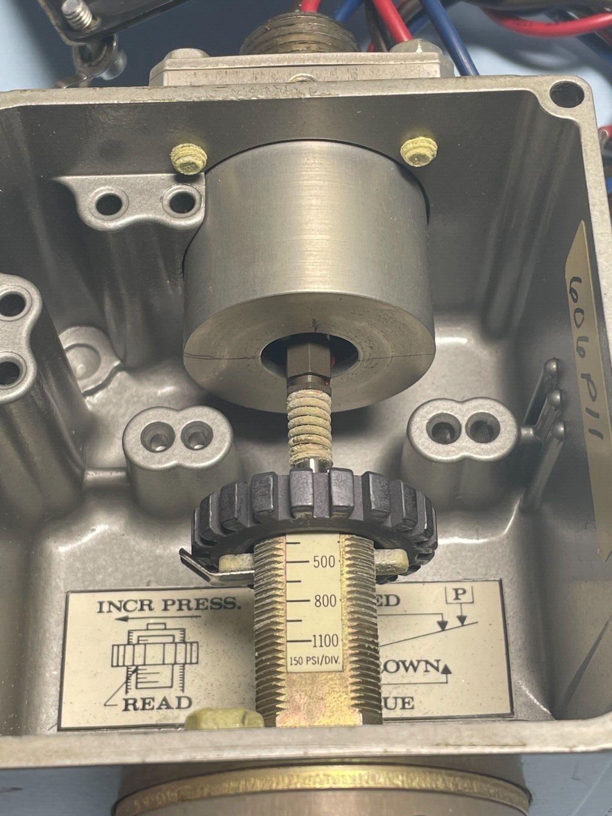 Custom Component CCS 606PJR11 Dual Snap Adjustable Pressure Switch 200-1100 PSIG