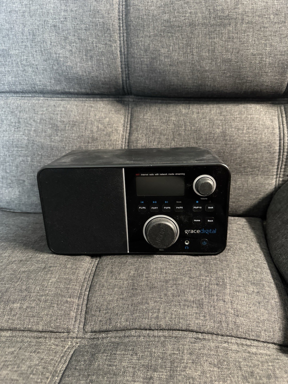 Grace Digital Internet Radio Wi-Fi Streaming Receiver GDI-IR2600 NO Power Cord