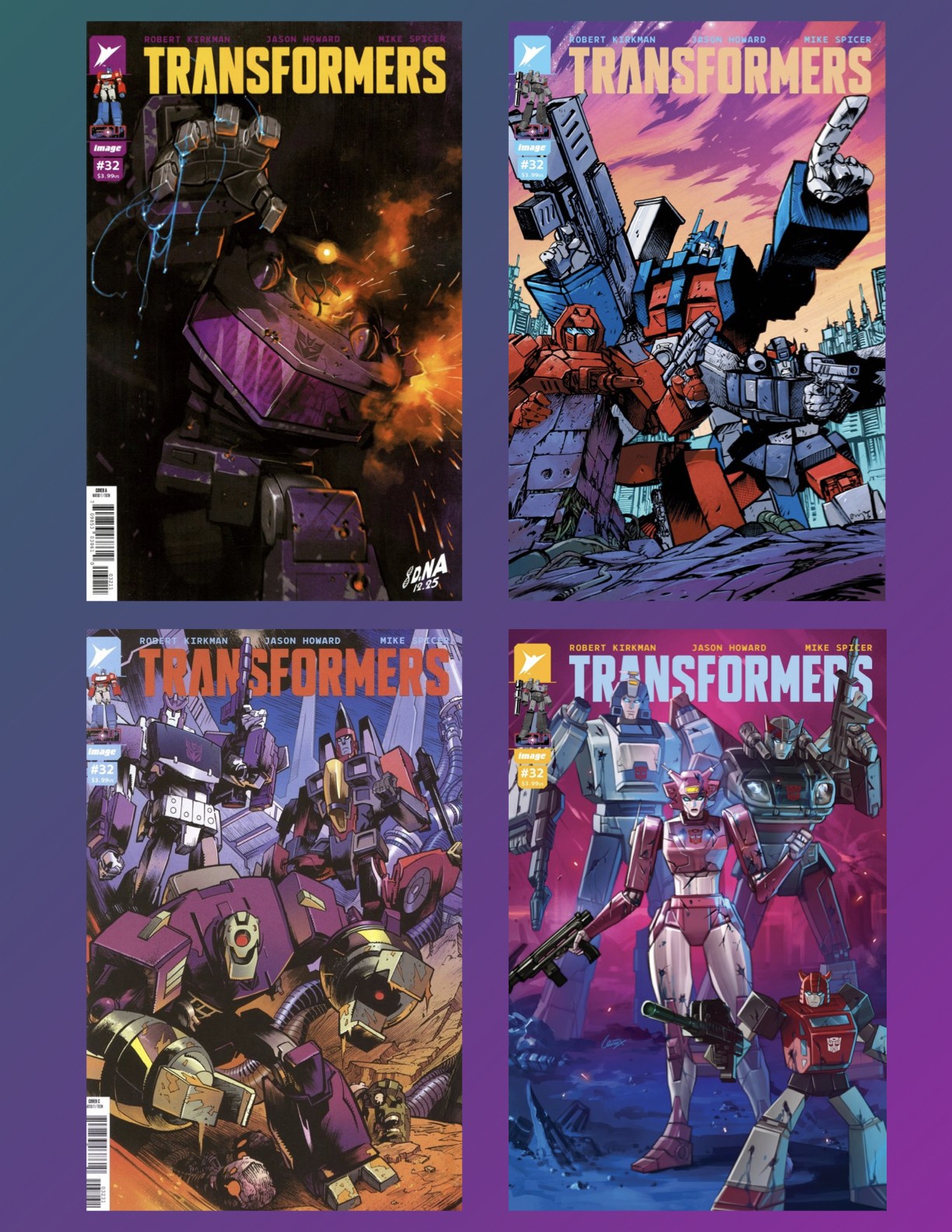 Transformers #32 - Pick Your Cover