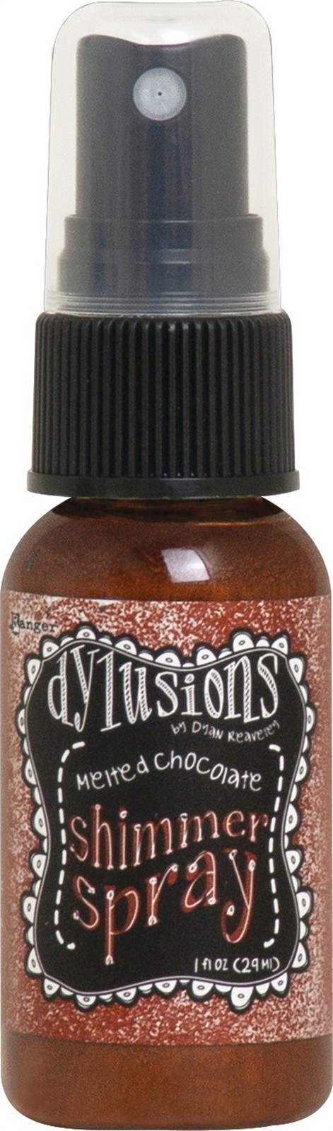 Dylusions Shimmer Sprays 1oz-Melted Chocolate - 3 Pack