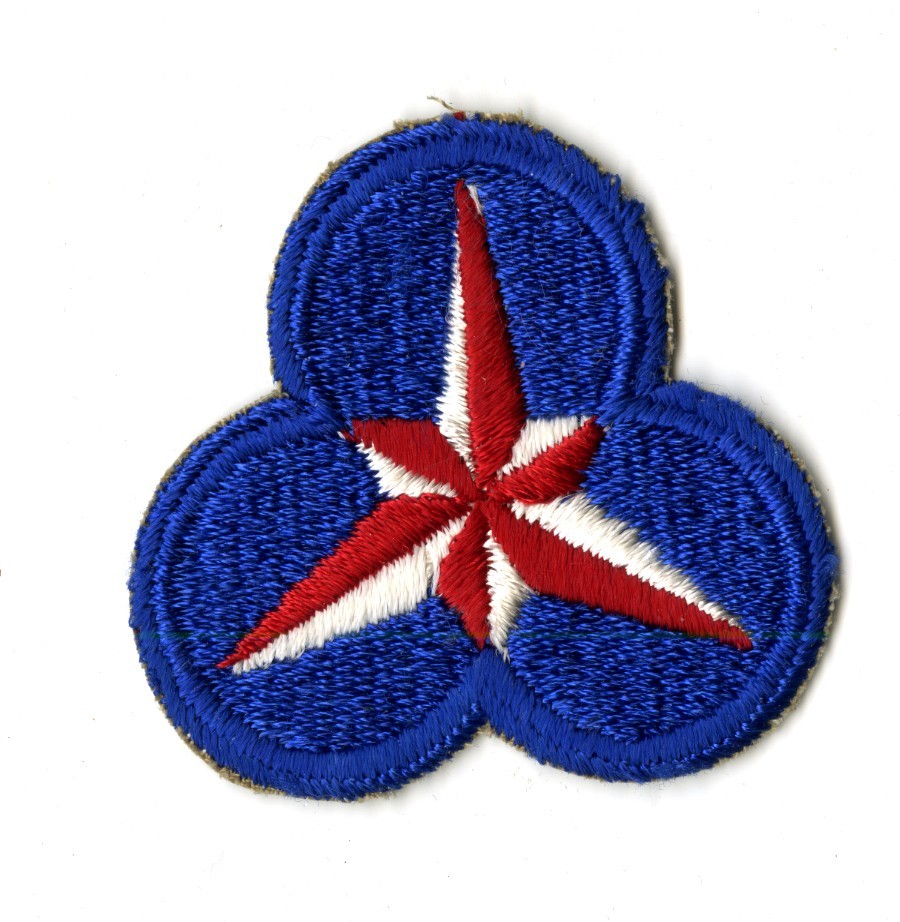 XXXVI Corps White Back Patch WWII Vintage Pacific