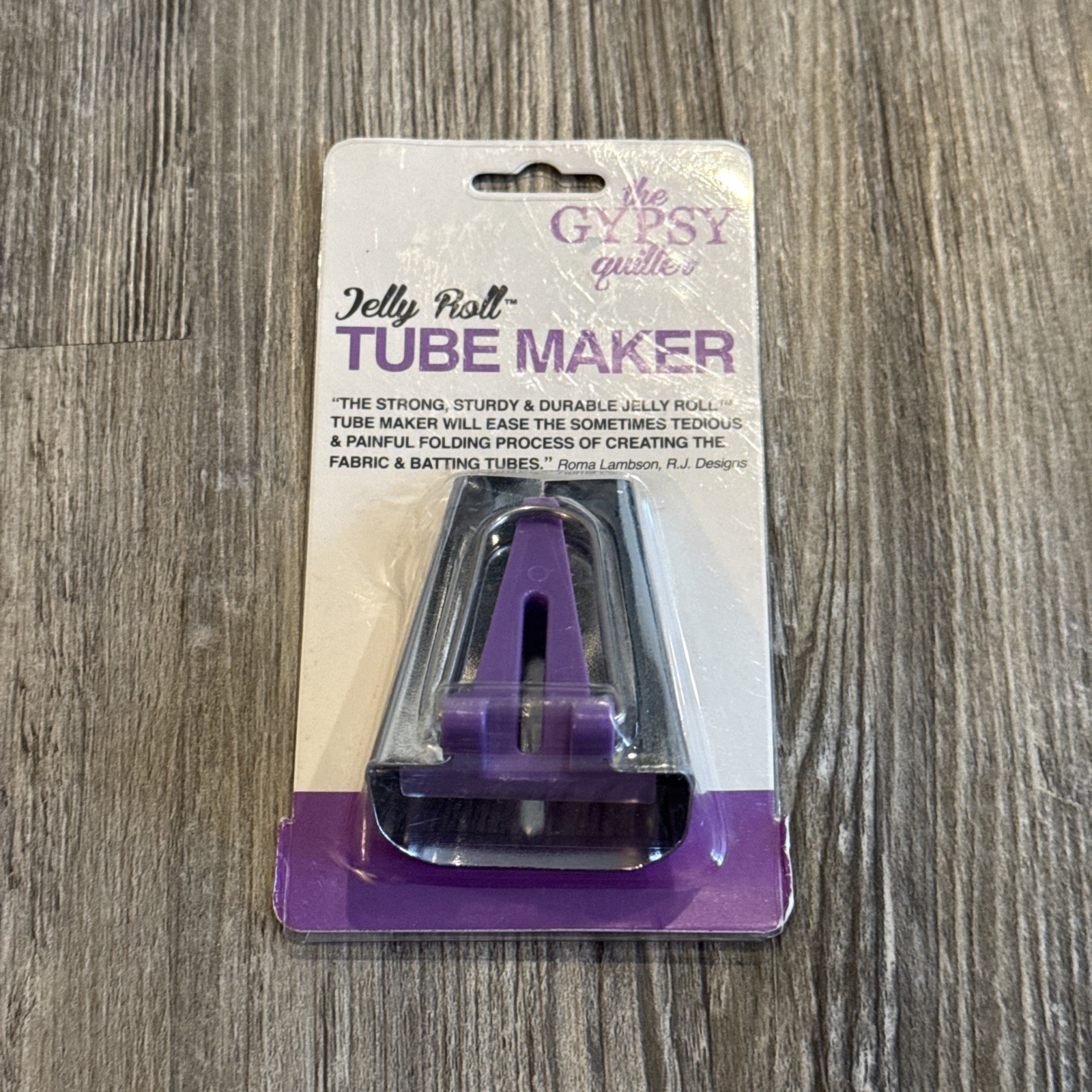 Jelly Roll Tube Maker from The Gypsy Quilter