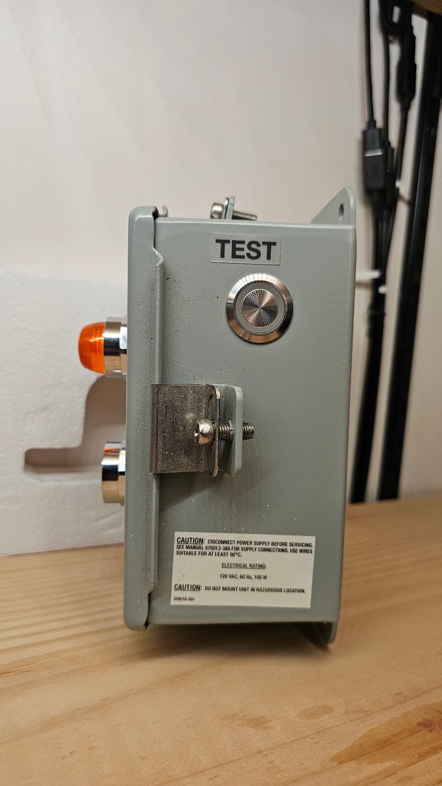 Veeder-Root 0790095-001 Overfill Alarm Acknowledgement Switch Reset Box
