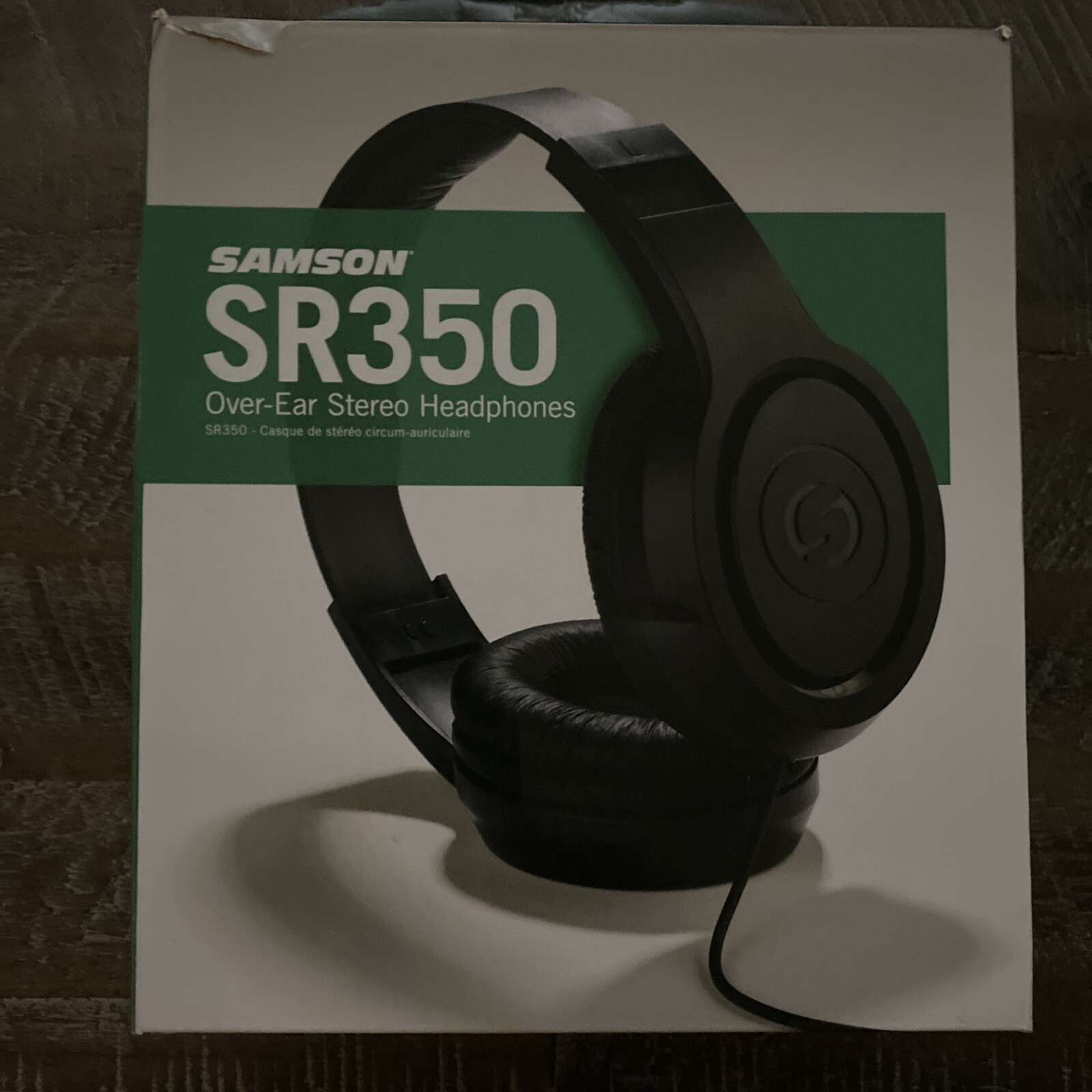 Samson SR350 Over-Ear Stereo Headphones (Black)