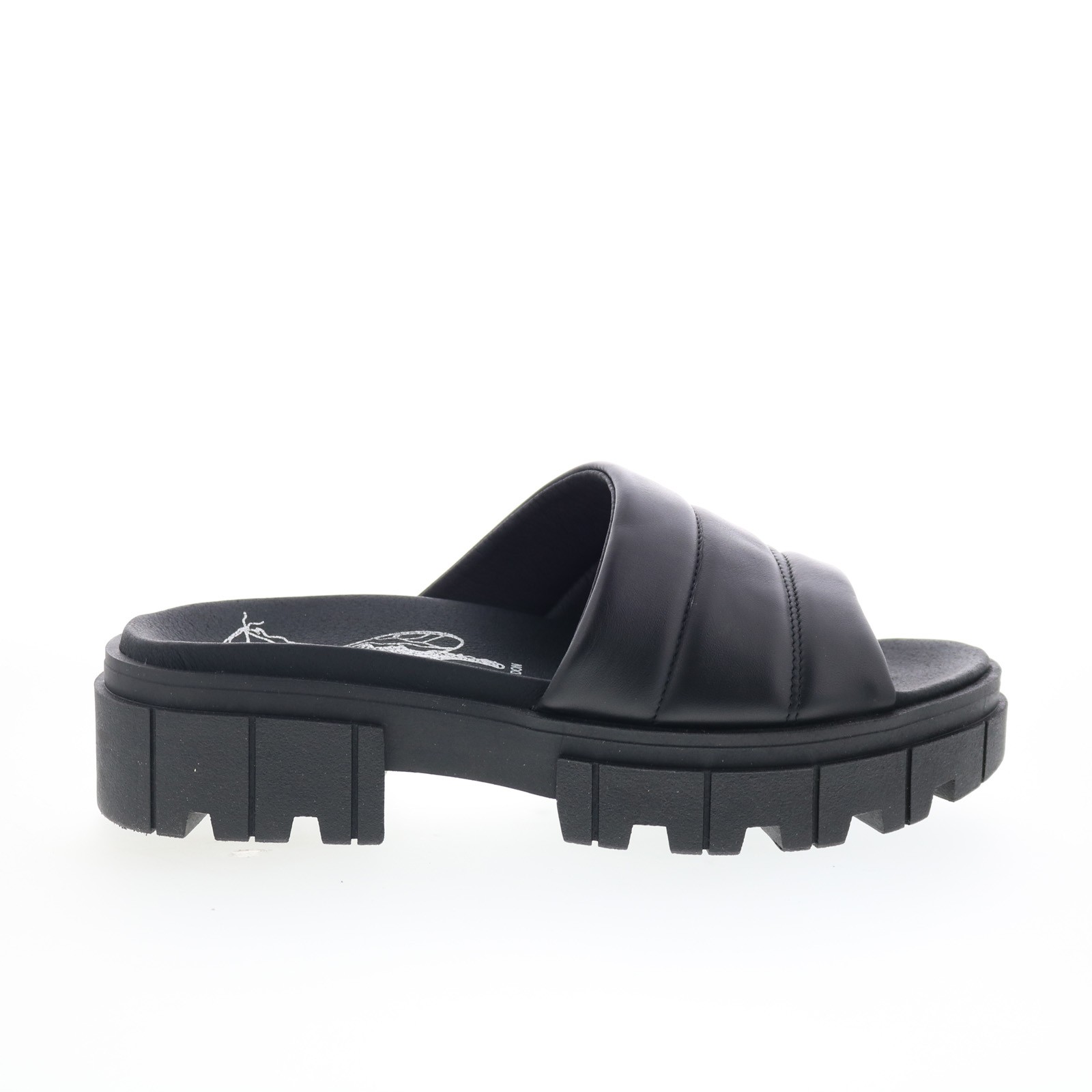 Fly London Jasy JASY863FLY-000 Womens Black Slides Sandals Shoes