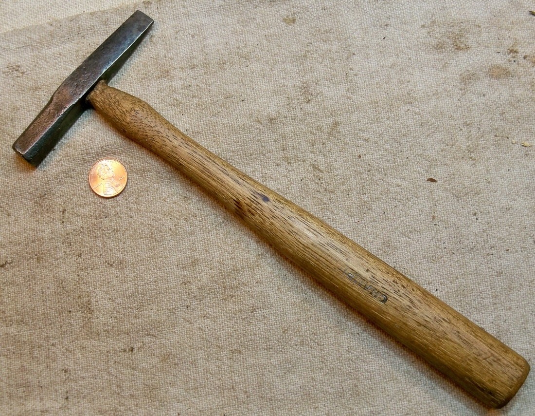 Small Uncommon Jeweler Straight Peen Hammer Working Collectible Old Tool READ