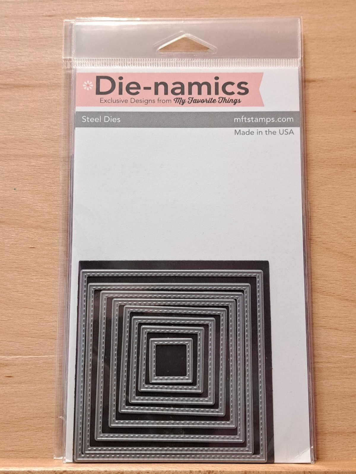 My Favorite Things 162 Stitched Square Stax Dienamics Cutting Die RETIRED