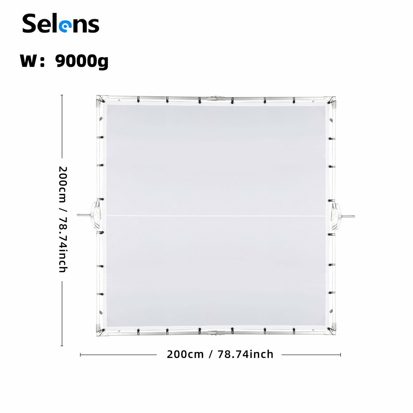 Selens Portable Large Studio Photography Commercial Soft Light Diffusers Screen