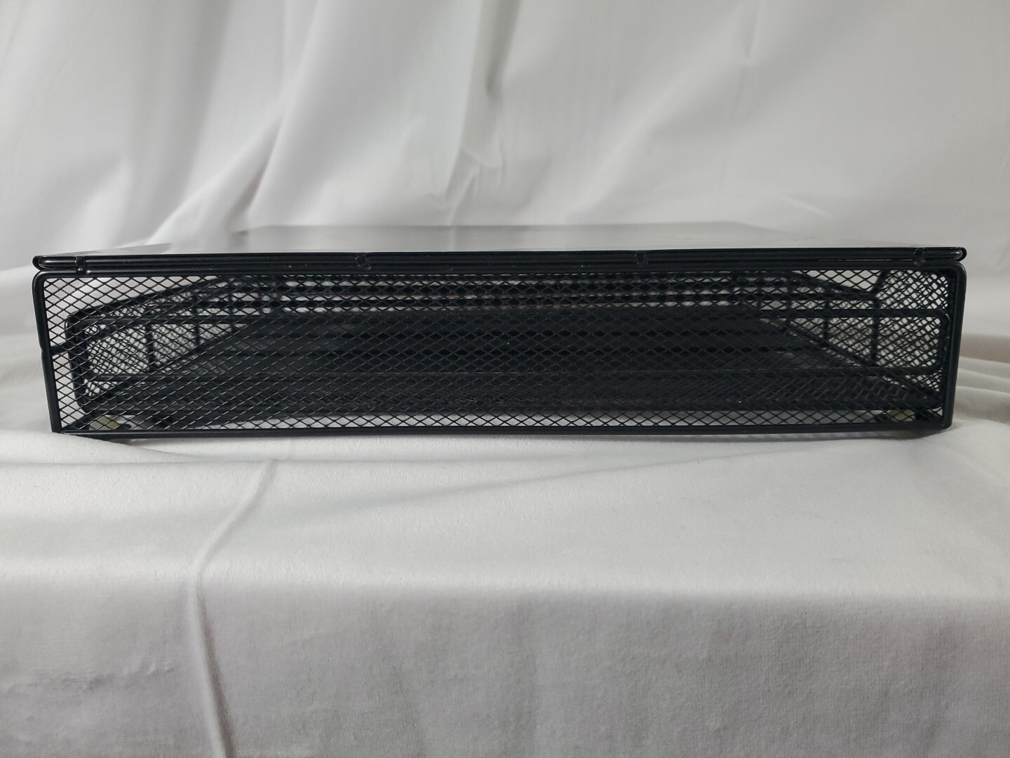30 K-Cup Black Metal Holder Drawer Organizer Solid Top - Black - EUC - FREE SHIP