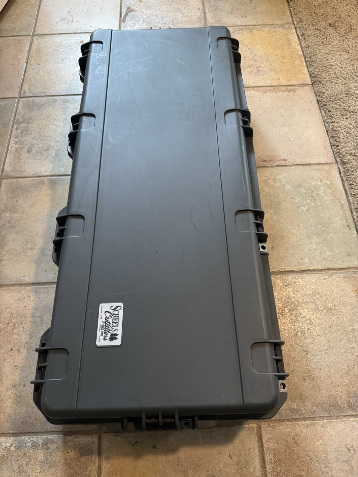 SKB Cases iSeries Small Ultimate Waterproof Double Bow Case, Gray (Used) no keys