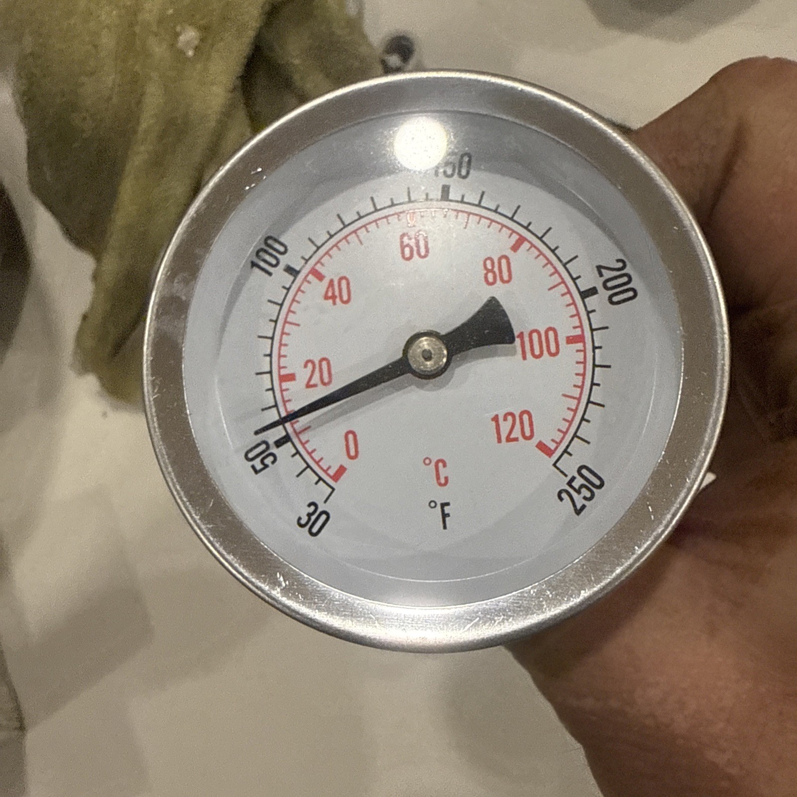 4Pro 1/2" MPT Dial Thermometer W/Well 4PRO12MPTTWW