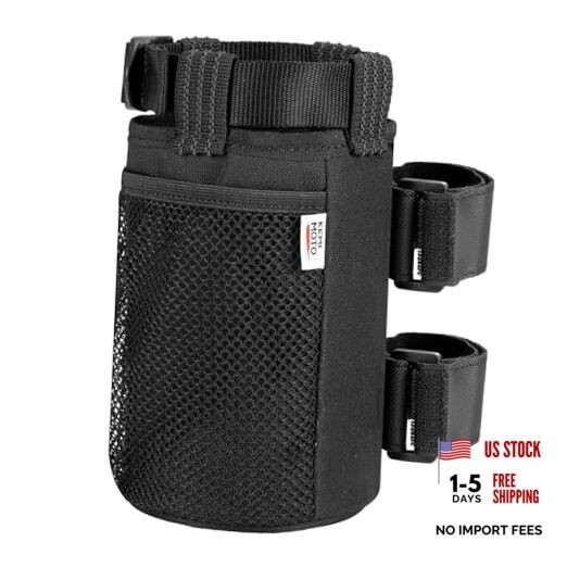 Pack Cup Holder, Roll Bar Cup Holder for UTVs Wheelchair Scooter Walker 2