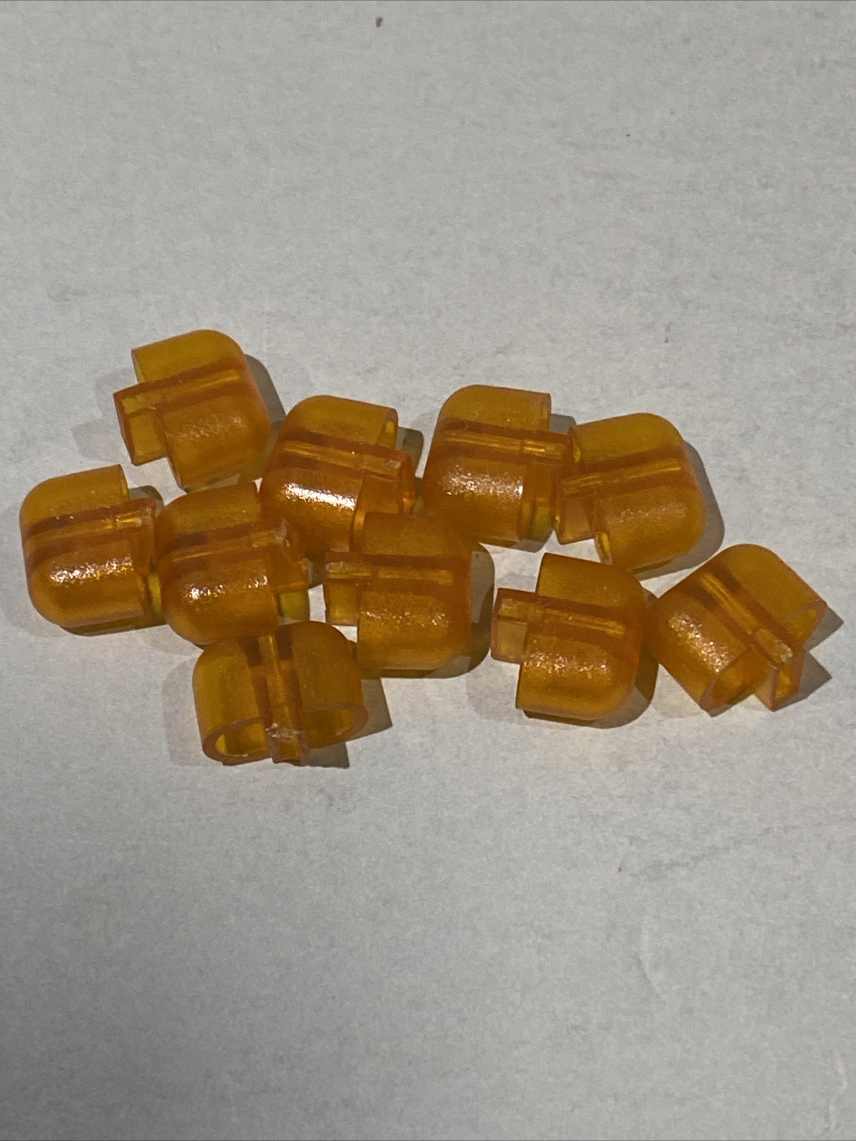 Lowrey Organ Hohner Potentiometer Pot Knob # 415-037829-004 ORANGE Lot of 10