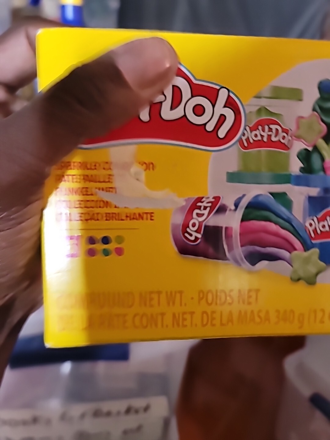 Play-Doh Sparkle Compound Collection 6pk Toy New With Box D4