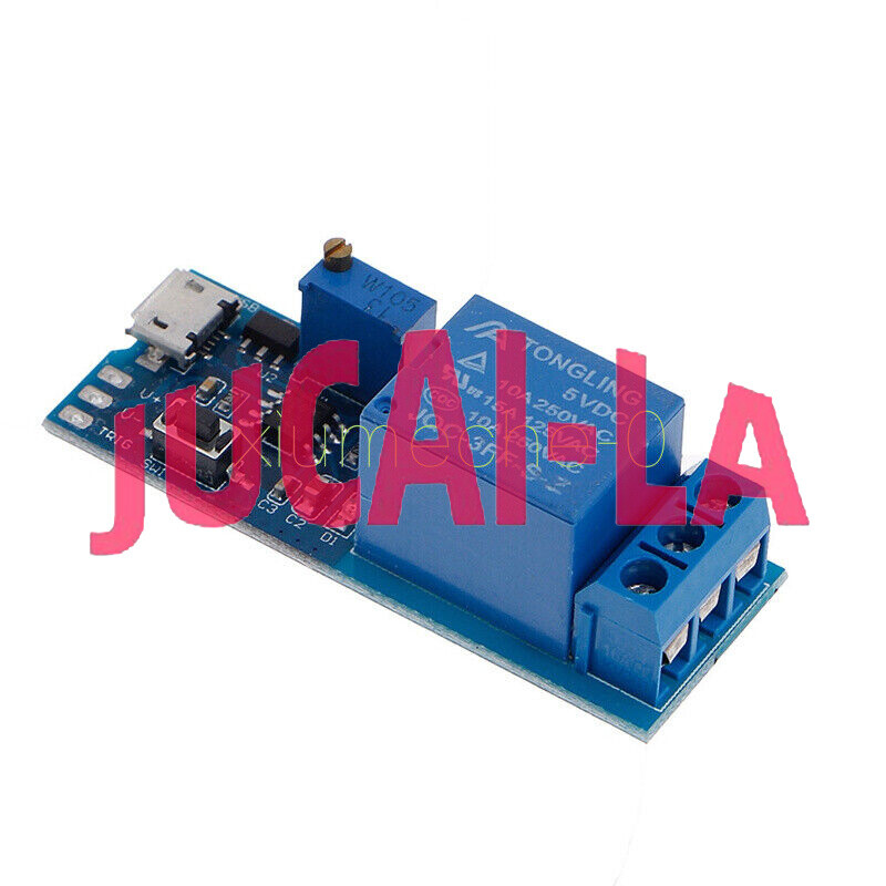 5V -30V Micro USB Power Delay relay Timer control module Trigger delay switch
